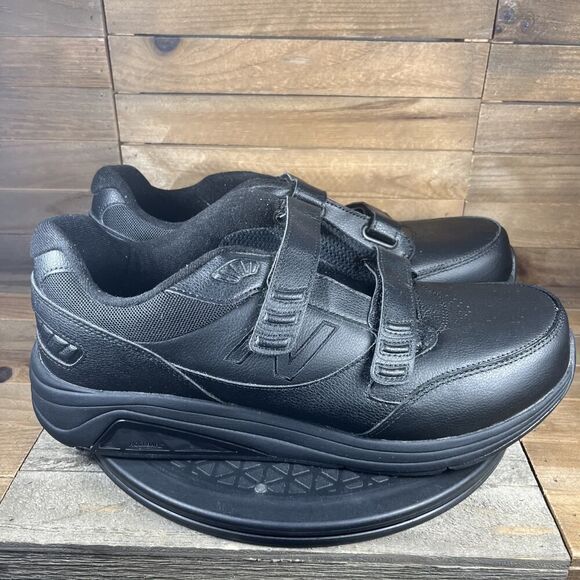 New Balance 928 V3 Mens Sz 12 2E Wide Black Hook & Loop Sneakers NO INSOLES - Picture 1 of 10